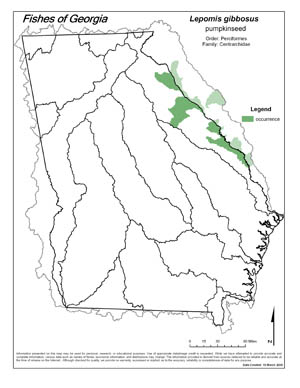 pumpkinseed Region Map