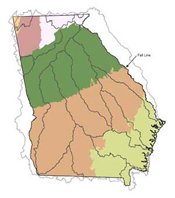 Ecoregions of Georgia